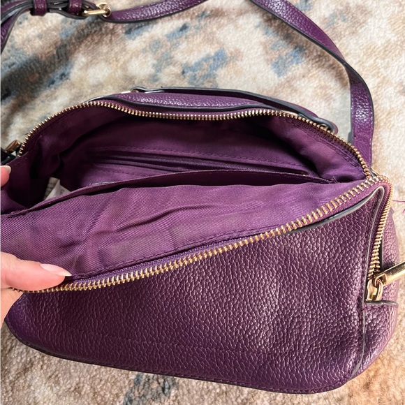 Purple Vegan Target Crossbody Bag a new day - Picture 2 of 11